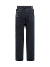 Emporio Armani Jeans Dritti in Denim Scuro - Emporio Armani | Lidia Shopping