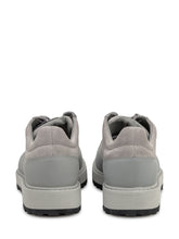 Stone Island Sneakers Grigie in Suede con Suola Rinforzata - Fall/Winter 2025 - On Sale - Uomo | Lidia Shopping