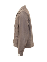 Giacca Santaniello Marrone con Tasche Frontali - Fall/Winter 2025 - On Sale - Uomo | Lidia Shopping