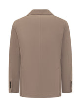 Circolo Beige Stretch Cotton Blazer - Circolo | Lidia Shopping