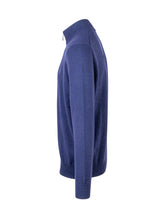 Polo Ralph Lauren Blue Half-Zip Sweater - Collezione Happy Birthday | Lidia Shopping