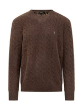Maglione trecce marrone Polo Ralph Lauren - Fall/Winter 2025 - On Sale - Uomo | Lidia Shopping