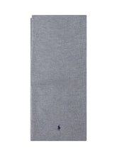 olo Ralph Lauren Grey Knit Scarf - Fall/Winter 2025 - On Sale - Uomo | Lidia Shopping