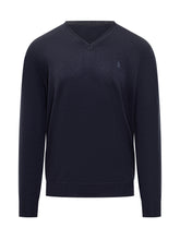 Polo Ralph Lauren Virgin Wool V-Neck Sweater - Collezione Happy Birthday | Lidia Shopping