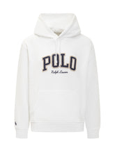 Felpa con cappuccio logo Polo Ralph Lauren bianca - Fall/Winter 2025 - On Sale - Uomo | Lidia Shopping