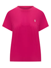 T-shirt Girocollo Fucsia Polo Ralph Lauren - Collezione Happy Birthday | Lidia Shopping