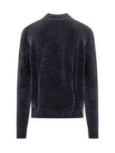 Maglione Girocollo in Lana Blu Effetto Velluto RRD - Fall/Winter 2025 - On Sale - Uomo | Lidia Shopping