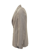 Barba Jacket Blazer in Lana Beige - Barba Jacket | Lidia Shopping