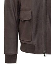 Barba Jacket Giacca in Pelle con Collo in Shearling - Barba Jacket | Lidia Shopping