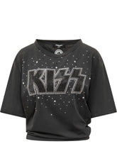 T-shirt Nera con Logo KISS DSquared2 - Dsquared2 | Lidia Shopping
