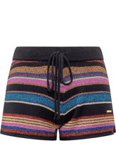 Dsquared2 Shorts a Righe Multicolor con Coulisse - Dsquared2 | Lidia Shopping