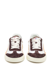 Dsquared2 1964 White and Brown Leather and Suede Sneakers - Dsquared2 | Lidia Shopping