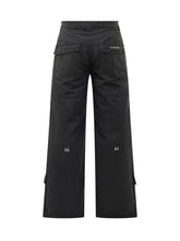 44 Label Group Pantaloni Cargo Neri con Tasche e Zip - 44 Label Group | Lidia Shopping