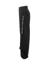 44 Label Group Pantaloni Cargo Neri con Tasche e Zip - 44 Label Group | Lidia Shopping