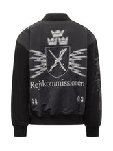 44 Label Group Bomber Nero con Patch e Ricami - 44 Label Group | Lidia Shopping