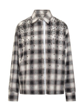Des Phemmes Checked Shirt with Rhinestones - Des Phemmes | Lidia Shopping