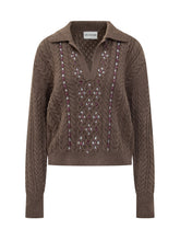 Des Phemmes sweater with crystals - Des Phemmes | Lidia Shopping