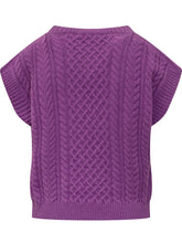 Des Phemmes lilac vest with jewel - Des Phemmes | Lidia Shopping