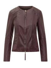 Bully Leather Jacket with Zip - Bully | Lidia Shopping