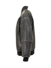 Bully Giacca Bomber in Pelle Vintage - Bully | Lidia Shopping