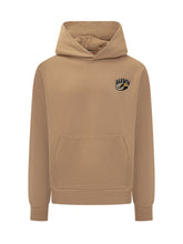 Beige Hoodie with Embroidered Logo Barrow - Barrow | Lidia Shopping