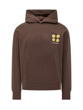 Barrow Brown Hoodie with Smiley Print - Barrow | Lidia Shopping