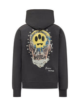 Oversized Hooded Sweatshirt with Graphic Print - Barrow | Lidia Shopping