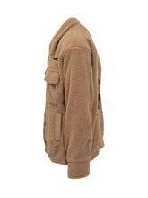 Barrow Camel Fleece Jacket with Buttons - Barrow | Lidia Shopping