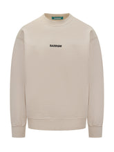 Barrow Beige Sweatshirt with Logo - Barrow | Lidia Shopping