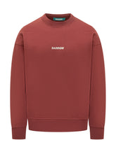 Barrow Brick Red Sweatshirt with Logo - Barrow | Lidia Shopping
