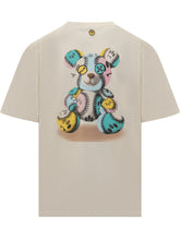 Barrow Beige T-shirt with Curved Logo and Emoji - Barrow | Lidia Shopping