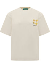 Barrow Beige Smiley Print T-shirt - Barrow | Lidia Shopping