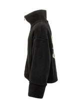 Barrow Black Fleece Jacket with Zip - Barrow | Lidia Shopping