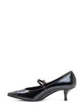Roberta Festa Black Leather Mary Jane Pumps - Promo Extra 10% | Lidia Shopping