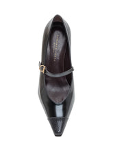 Roberta Festa Black Leather Mary Jane Pumps - Promo Extra 10% | Lidia Shopping