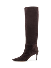 Brown Suede High Boots Roberto Festa - Promo Extra 10% | Lidia Shopping
