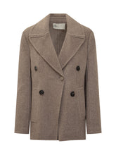 Tory Burch Cappotto Doppiopetto in Lana Beige - Saldi | Lidia Shopping