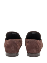 Tory Burch Mocassini in Camoscio con Logo - Saldi | Lidia Shopping