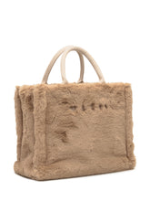 Marni Borsa Shopper in Pelliccia Beige con Manici - Marni | Lidia Shopping