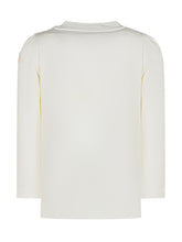 Moncler Kids T-Shirt Bianca con Logo Cuori - Fall/Winter 2025 - On Sale - Bambino | Lidia Shopping