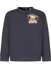 Moncler Kids Completo Blu con Orsetto Ricamato - Fall/Winter 2025 - On Sale - Bambino | Lidia Shopping