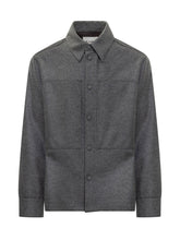 Grey Wool Jacket with Buttons Jil Sander - Fall/Winter 2025 - On Sale - Uomo | Lidia Shopping