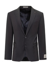 Corneliani Black Wool Suit - Corneliani Cc Collection | Lidia Shopping
