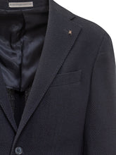 Corneliani Giacca Blu in Lana con Revers Classico - Corneliani Cc Collection | Lidia Shopping