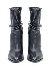 Isabel Marant Lolya-GD Black Leather Ankle Boots - Isabel Marant | Lidia Shopping