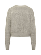 Isabel Marant Étoile Grey Sweater with Embroidered Logo - Isabel Marant | Lidia Shopping