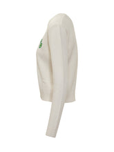 Casablanca White Sweater with Tennis Club Embroidery - Casablanca | Lidia Shopping