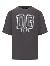 Dolce & Gabbana T-Shirt con Stampa DG Milano - Dolce & Gabbana | Lidia Shopping