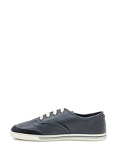 Dolce & Gabbana Vit Back Sneakers in Blue Leather - Dolce & Gabbana | Lidia Shopping