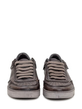 Dolce & Gabbana Vit Beck Brown Leather Sneakers - Dolce & Gabbana | Lidia Shopping